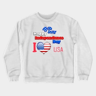 4th of july Crewneck Sweatshirt